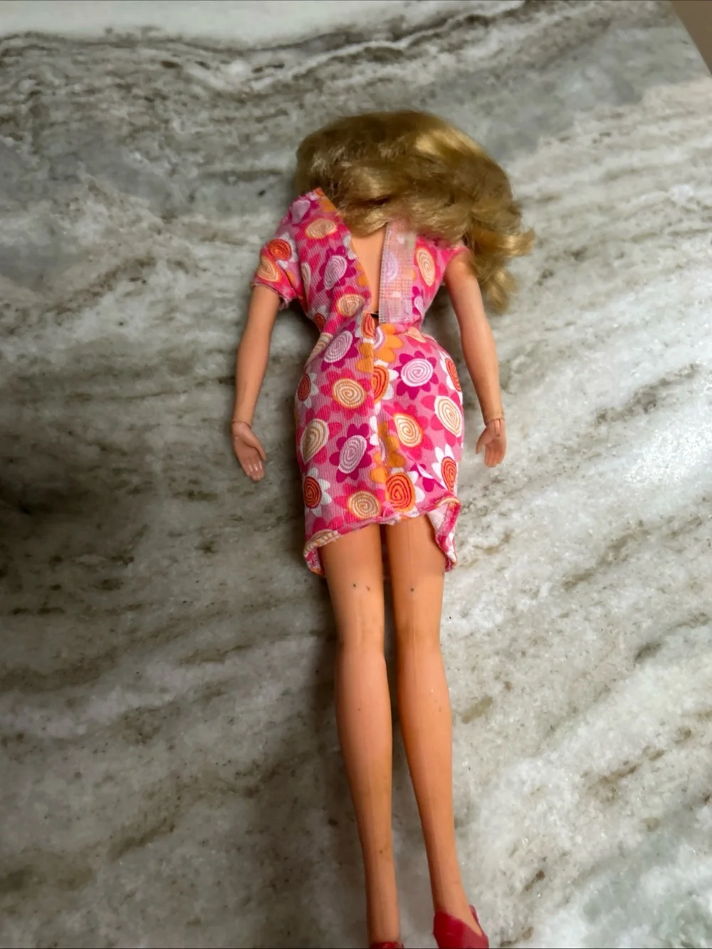Vintage Barbie Mattel 1968 Articulated Blonde Twist & Turn Eyelashes jointed